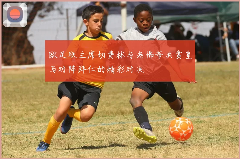 欧足联主席切费林与老佛爷共赏皇马对阵拜仁的精彩对决